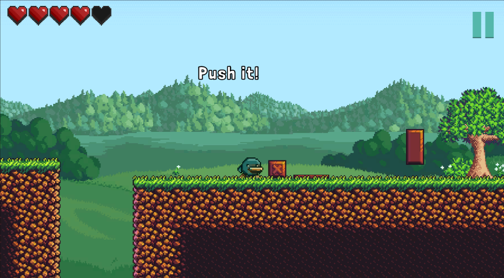 MastraLand Screenshot - Push puzzle
