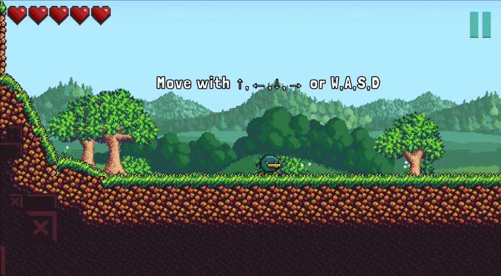 MastraLand Screenshot - Movement tutorial